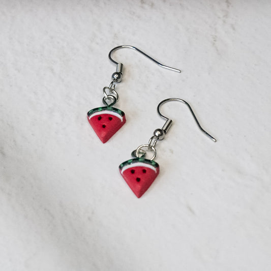 Watermelon Hook Earrings
