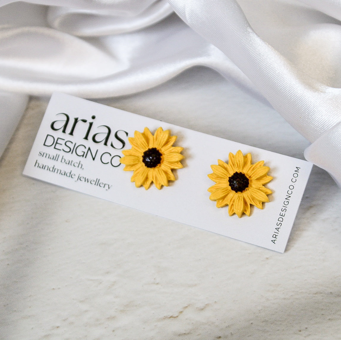 Sunflower Stud Earrings