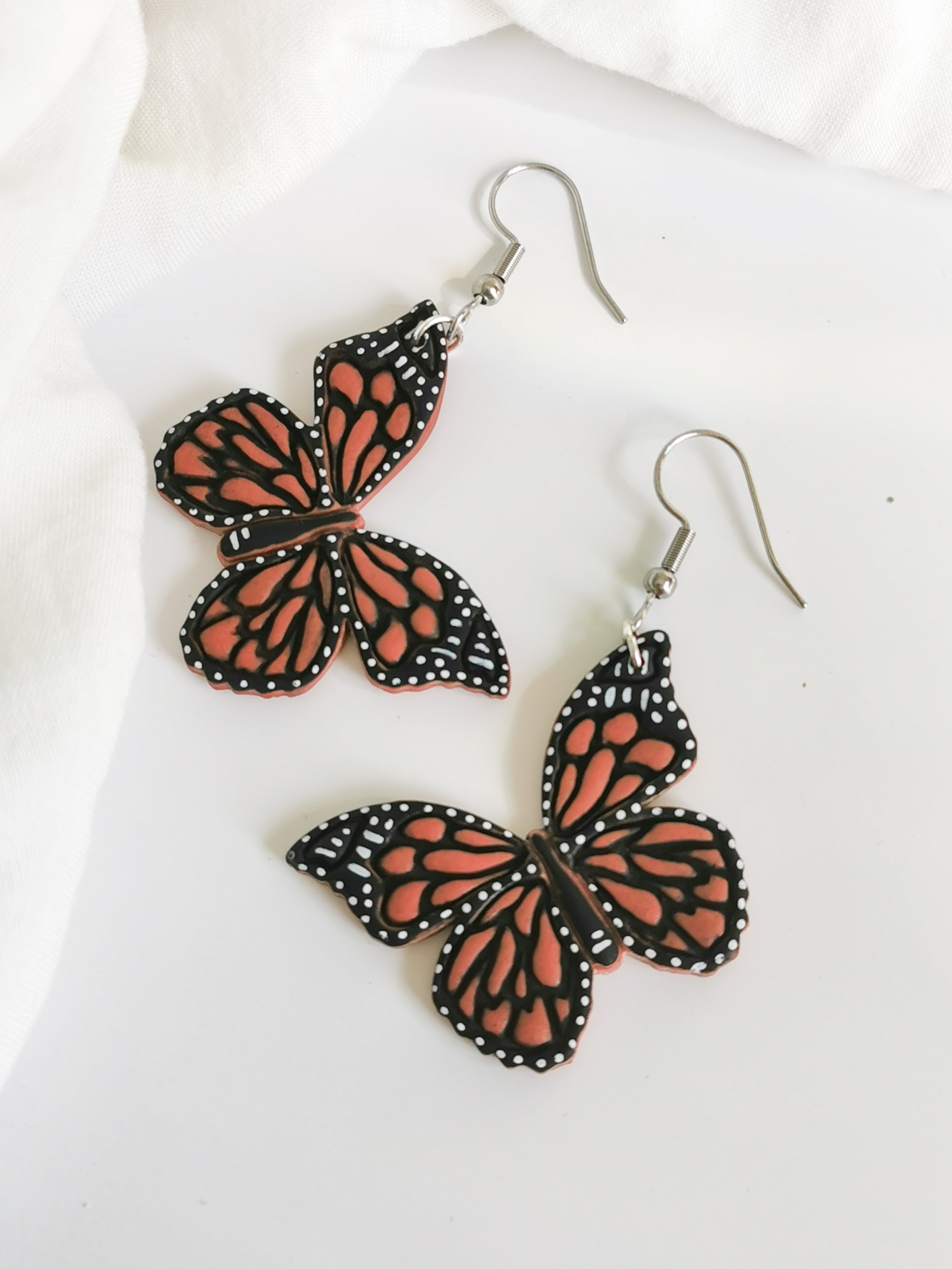 Butterfly hot sale earring design