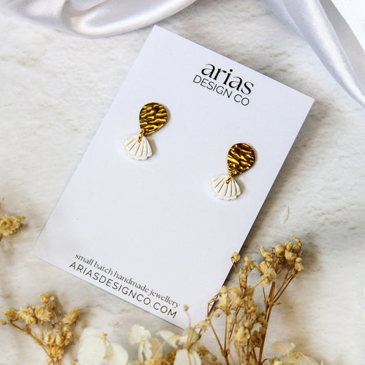 Mini Seashell Earrings