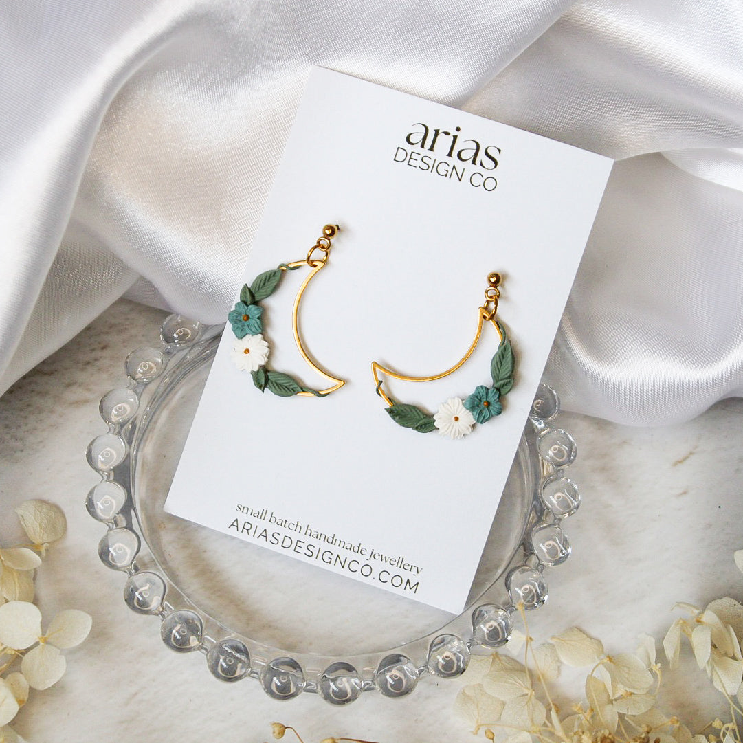 Ivy Crescent Earrings - SS24