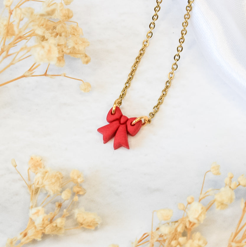 Mini Bow Necklace