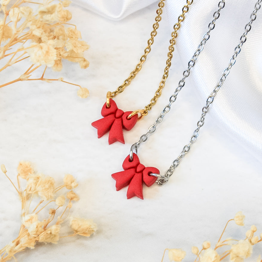 Mini Bow Necklace