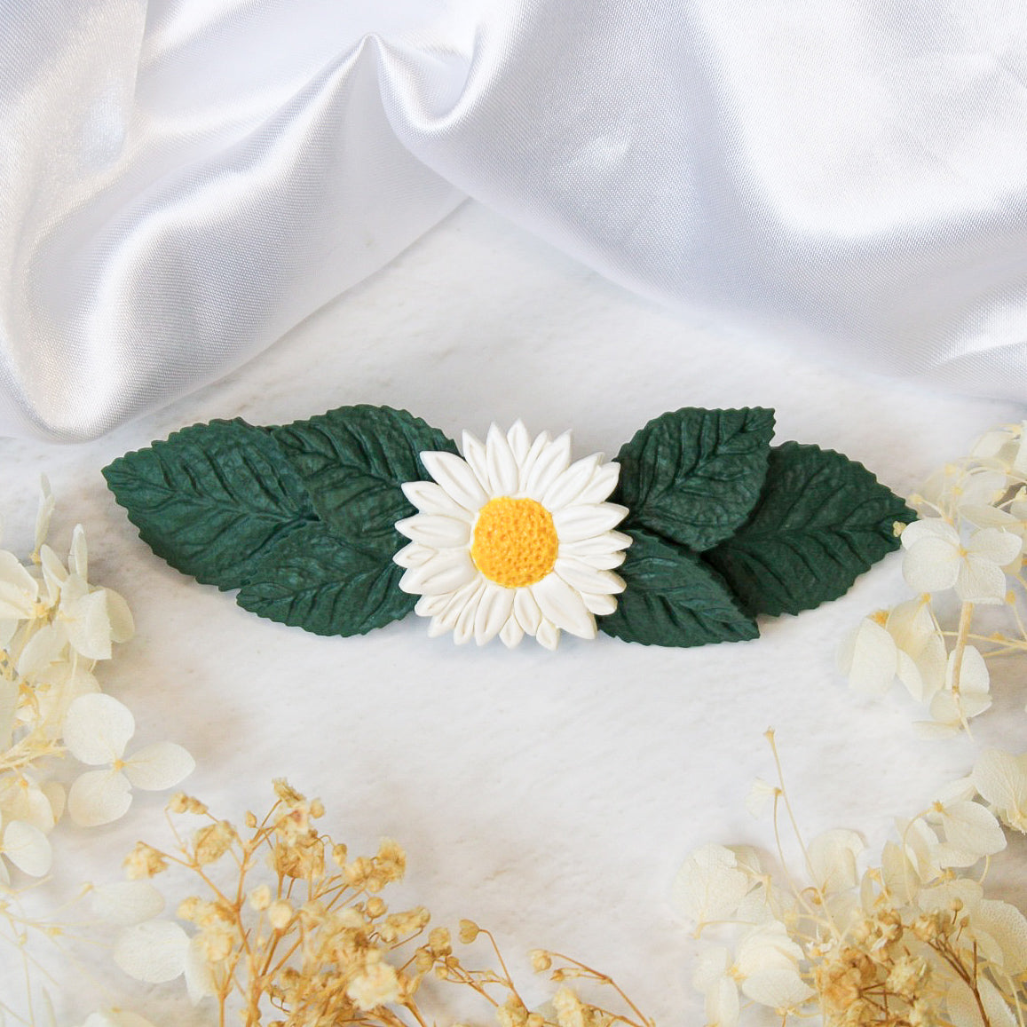 Daisy Hair Barrette