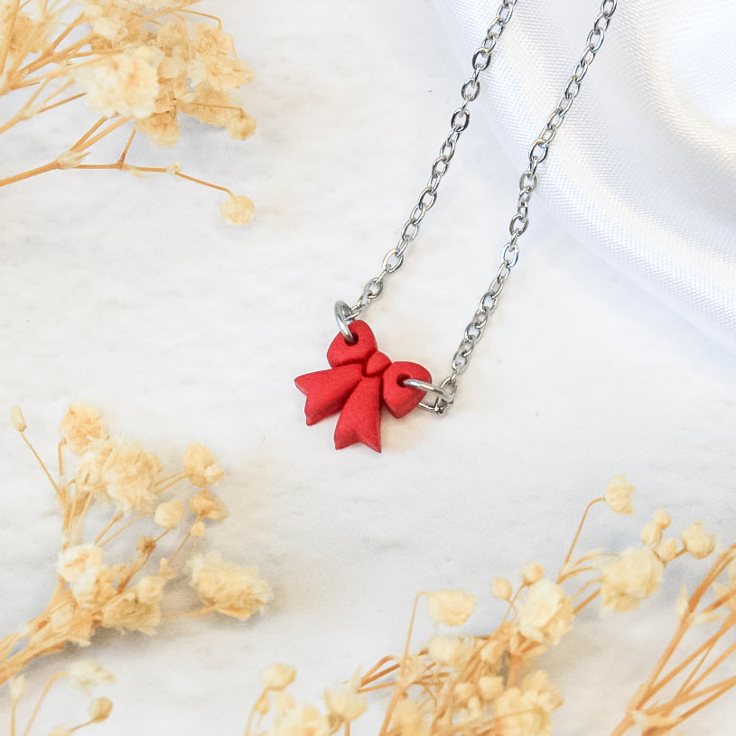 Mini Bow Necklace