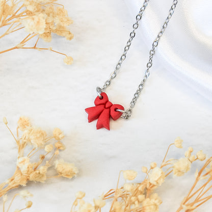 Mini Bow Necklace