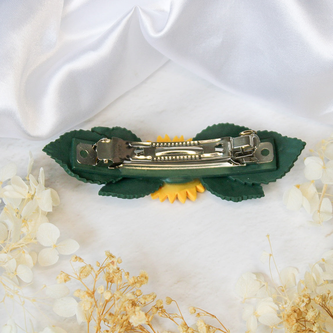 Sunflower Hair Barrette